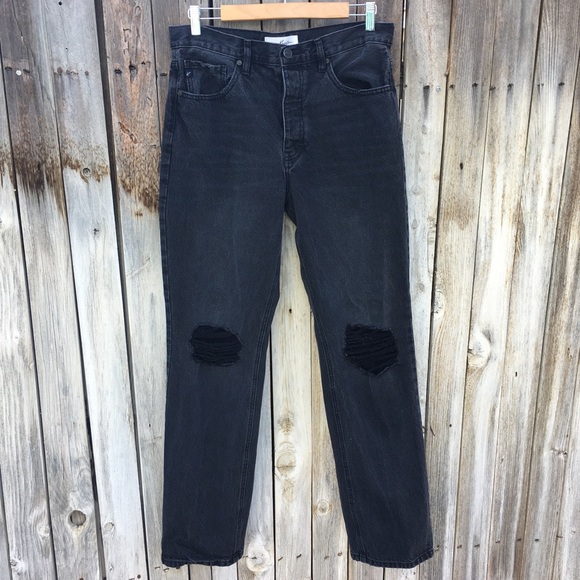 Kancan Dixon Ultra High Rise 90’s Boyfriend Jean Black 28 - Picture 15 of 15
